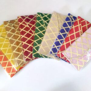 Indian Beautiful Gotta envelope for Returns gift wedding gift Shagun Envelope.